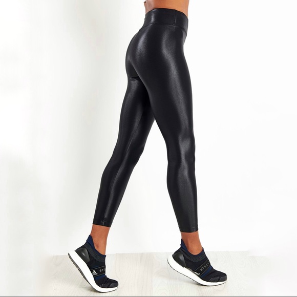 Koral Pants - Koral Lustrous High Waisted Legging Black